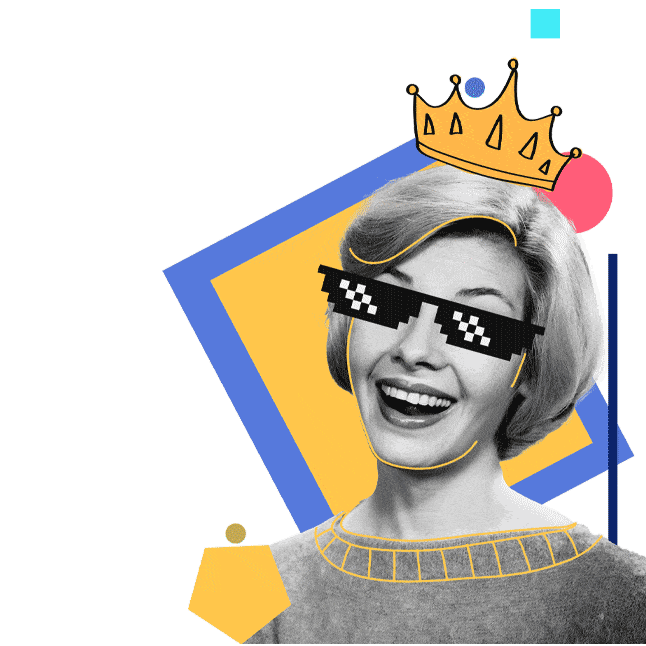 Animated graphic encouraging users to join the team at Boch & Fernsh